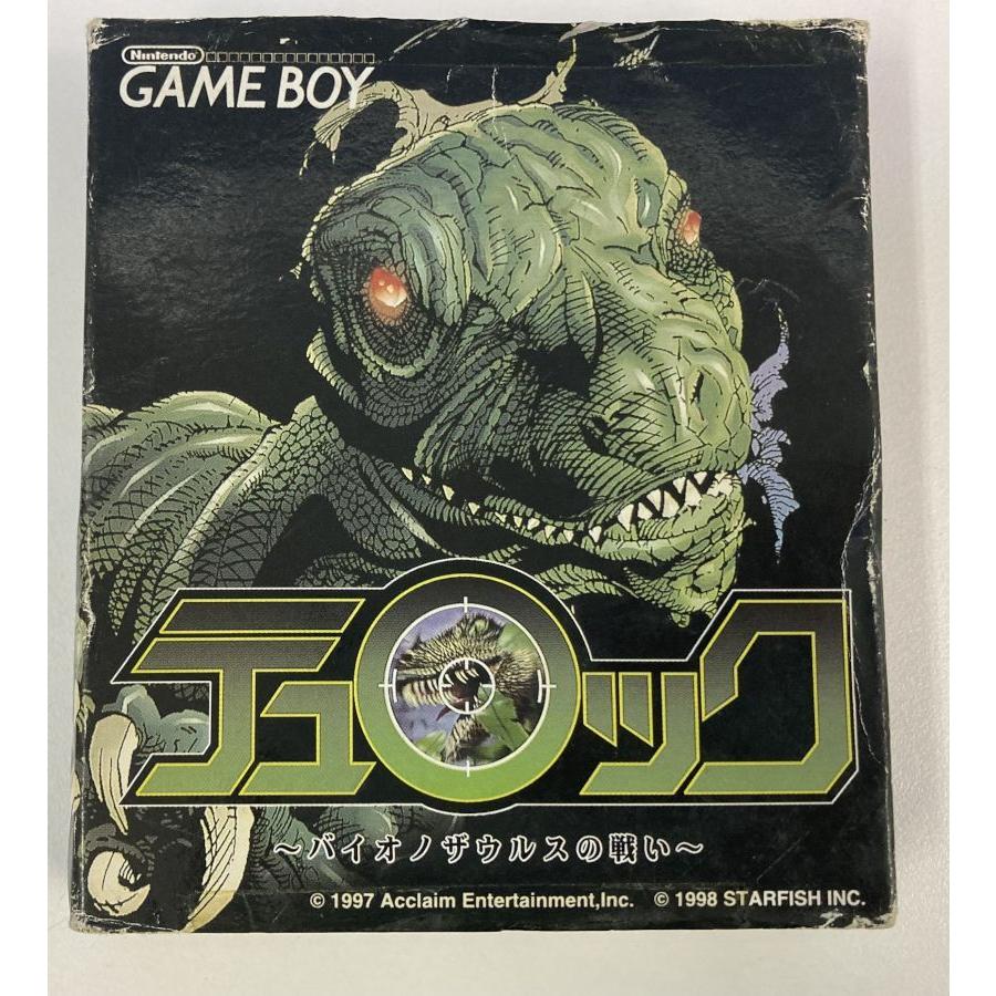 中古】GB テュロック バイオノザウルスの戦い＊ゲームボーイソフト(箱 