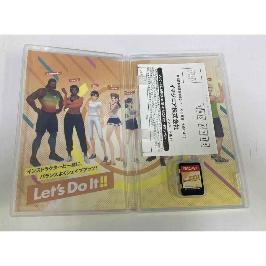中古】NS Fit Boxing 2 -リズム＆エクササイズ＊ニンテンドースイッチ