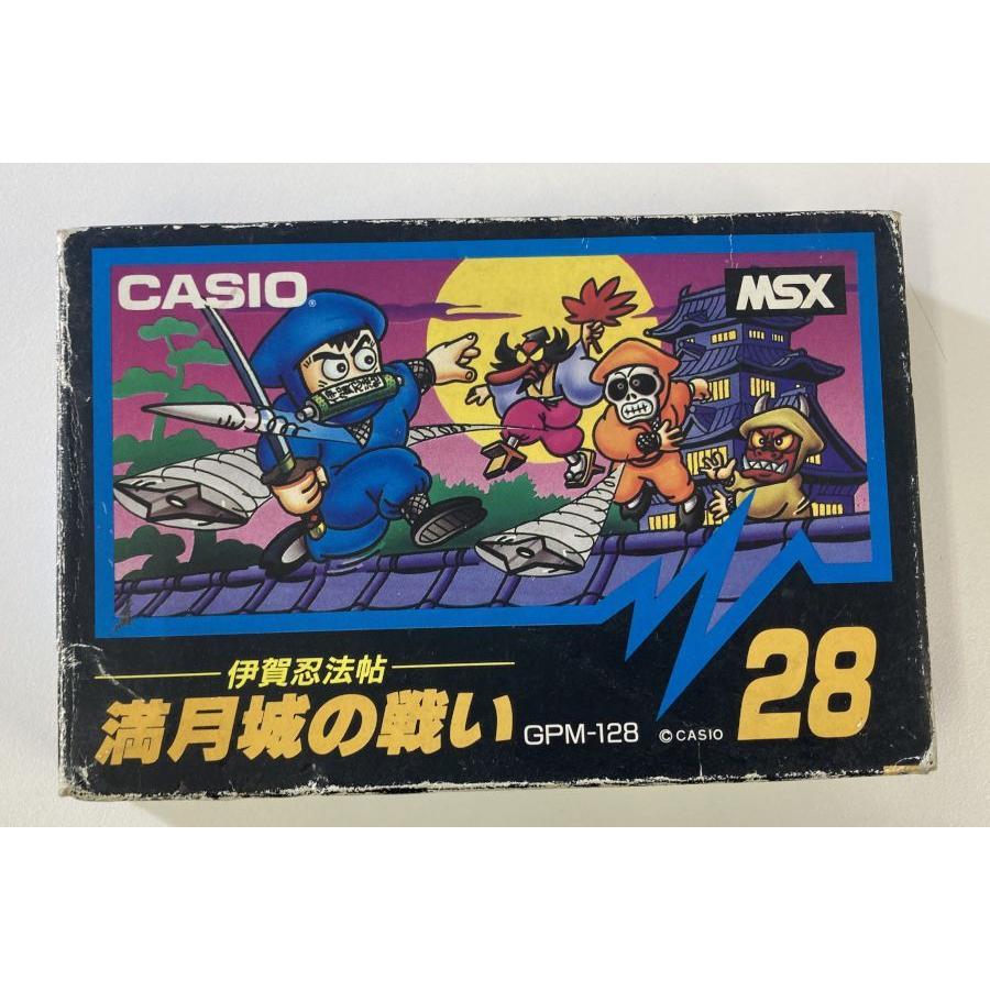 中古】MSX MSX 伊賀忍法帳 満月城の戦い＊MSXソフト(箱説付