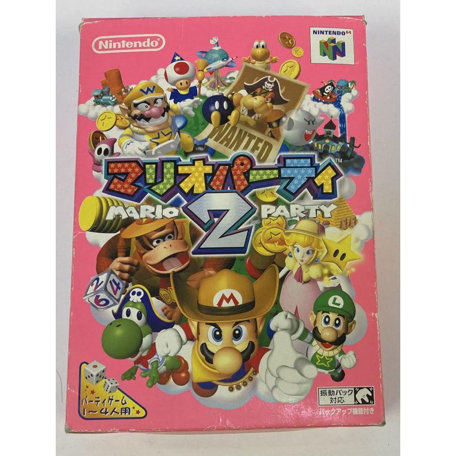 中古】N64 マリオパーティ2＊ニンテンドウ64ソフト(箱説付) : ユーズド