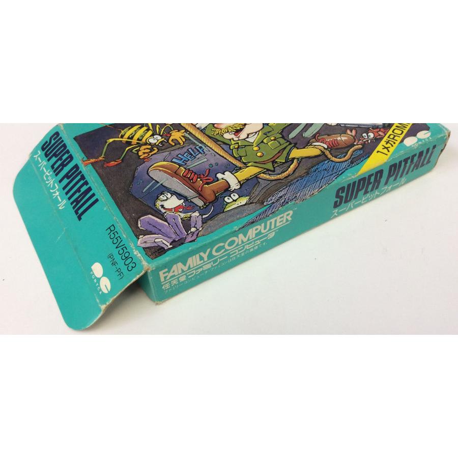 中古】FC スーパーピットフォール*ファミコンソフト(箱説付 中古】FC スーパーピットフォール*ファミコンソフト(箱説付