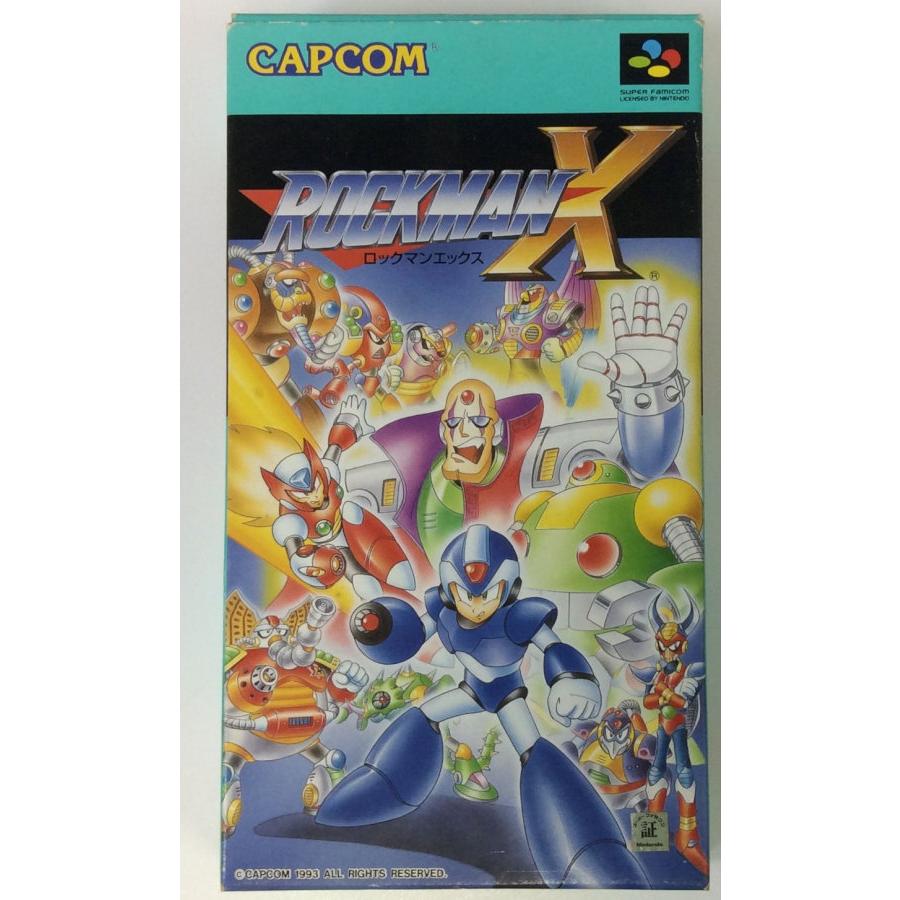 中古】SFC ロックマンX＊スーパーファミコンソフト(箱説付) : ユーズド
