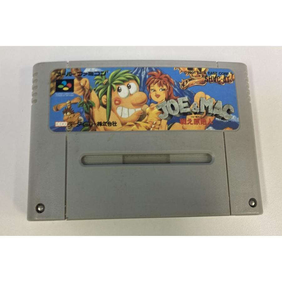 【中古】「非常に良い」JOE&MAC戦え原始人 中古】SFC JOE＆MAC 戦え原始人＊スーパーファミコンソフト(ソフトのみ