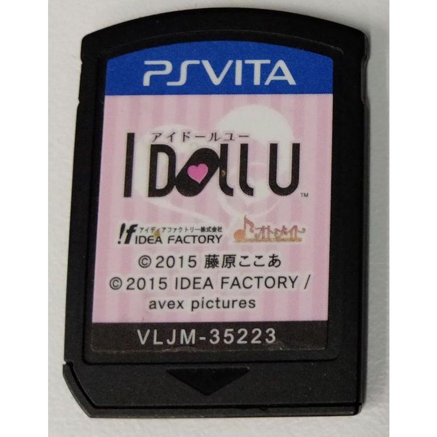 中古】 I DOLL U＊PS Vitaソフト(ソフトのみ)【メール便可