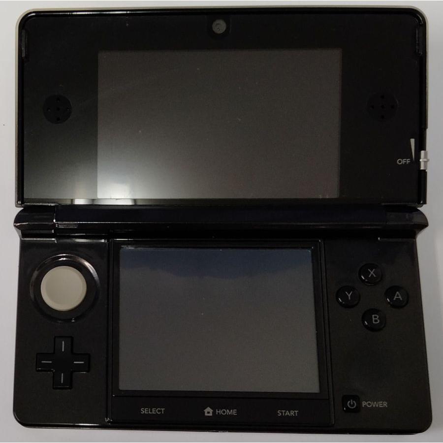 【中古】3DS ニンテンドー3DS コスモブラック＊ニンテンドー3DS本体(本体のみ)｜usedgames｜03