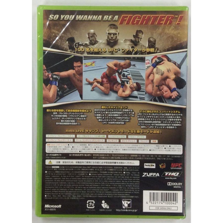 【中古】「未使用品」UFC Undisputed 2010 - Xbox360 中古】X360 UFC Undisputed 2010＊Xbox 360ソフト(未開封品)【メール便
