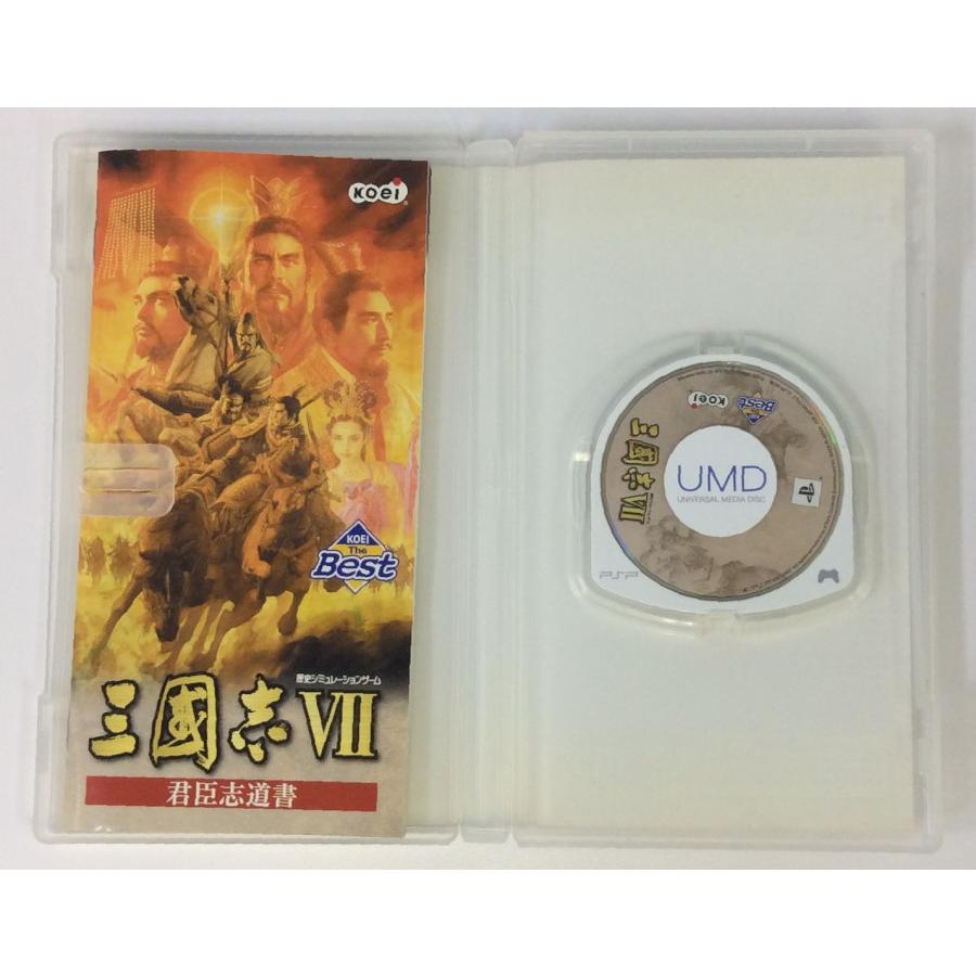 中古】PSP 三國志VII KOEI The BEST＊プレイステーションポータブル