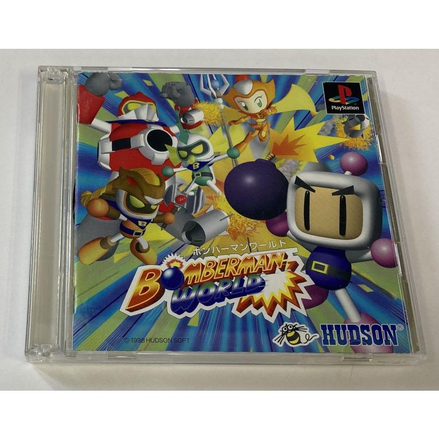 中古】PS ボンバーマンワールド＊プレイステーションソフト(箱説付