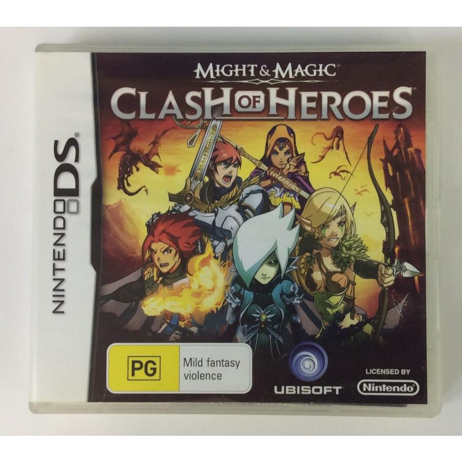 【中古】NDS Might ＆ Magic Clash of Heroes 豪州版＊ニンテンドーDSソフト(箱説付)【メール便可 ...