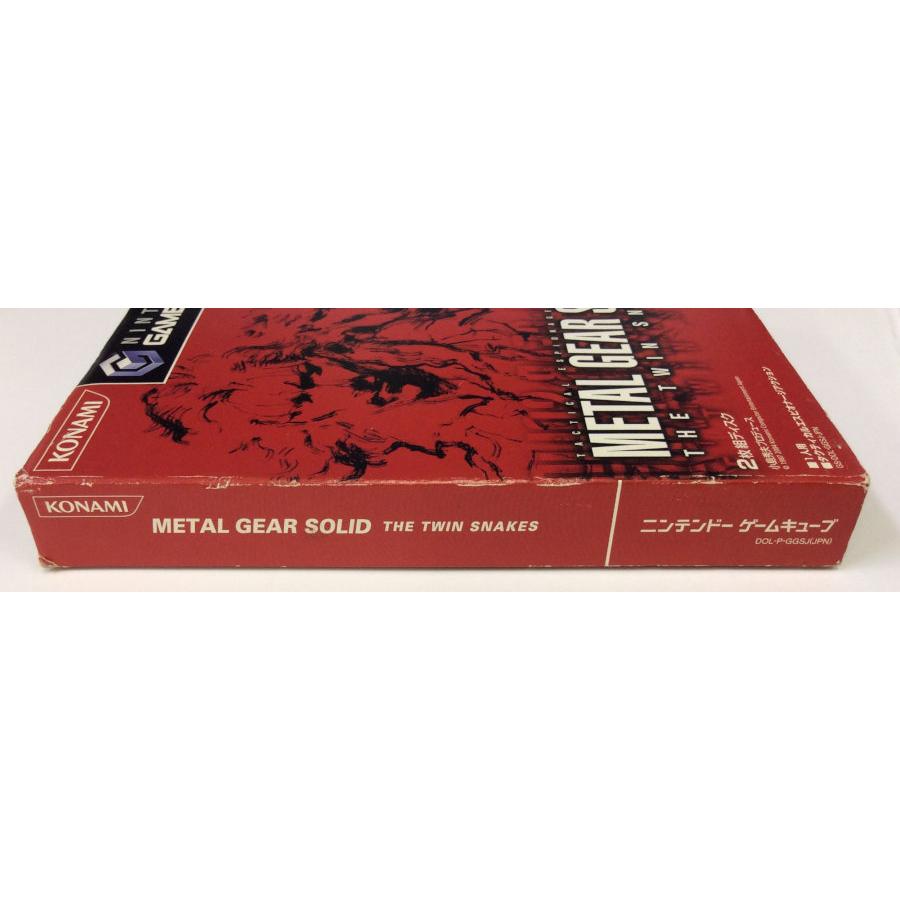 匿名発送 GC ゲームキューブ メタルギアソリッド ザ・ツインスネークス 中古】GC METAL GEAR SOLID THE TWIN SNAKES＊ゲームキューブソフト(箱