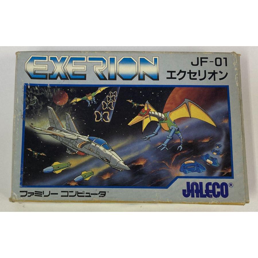 中古】FC エクセリオン＊ファミコンソフト(箱説付) : ユーズドゲームズ 