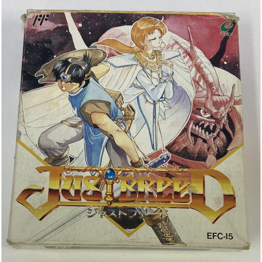 中古】FC ジャストブリード＊ファミコンソフト(箱説付) : ユーズド