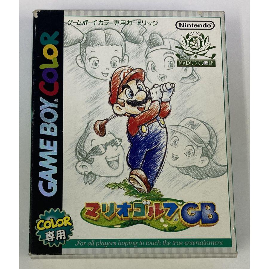 中古】GBC マリオゴルフGB＊ゲームボーイカラーソフト(箱説付