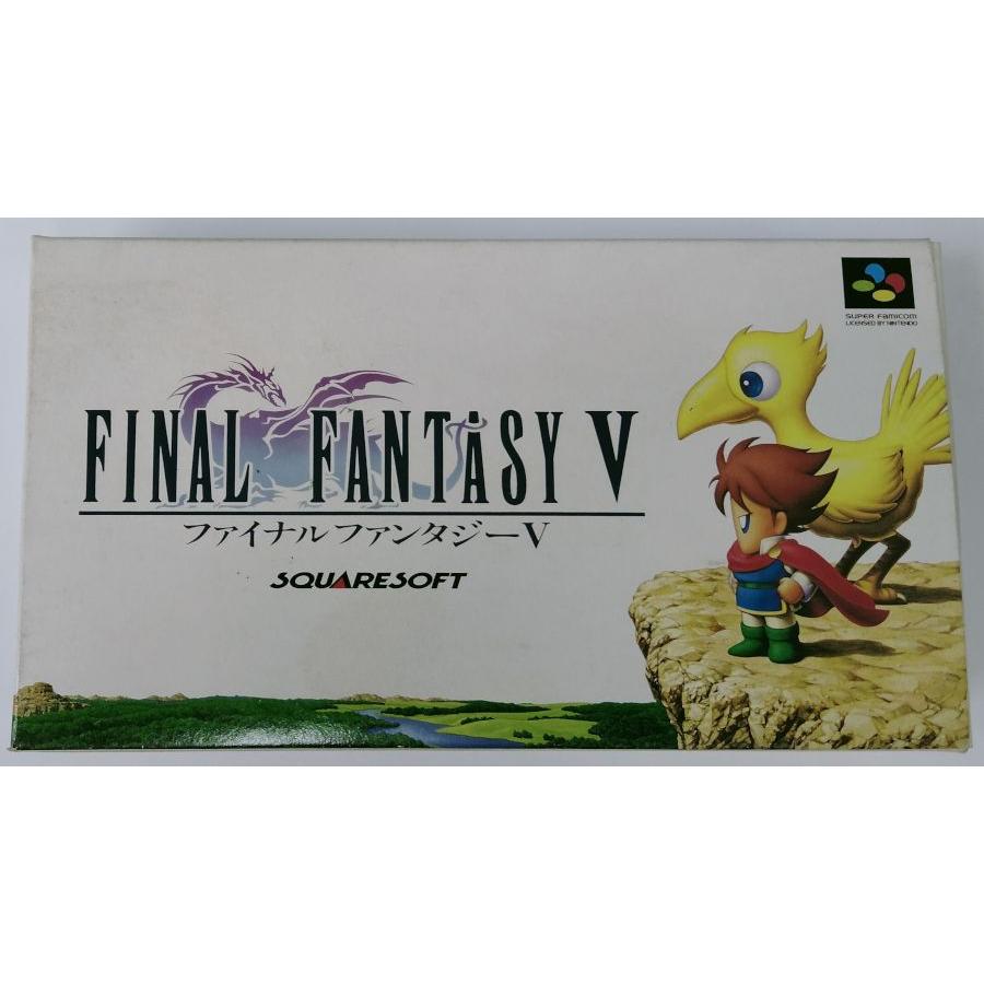 中古】SFC ファイナルファンタジー5＊スーパーファミコンソフト(箱説付