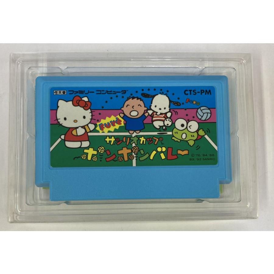 中古】FC サンリオカップポンポンバレー＊ファミコンソフト(箱説付