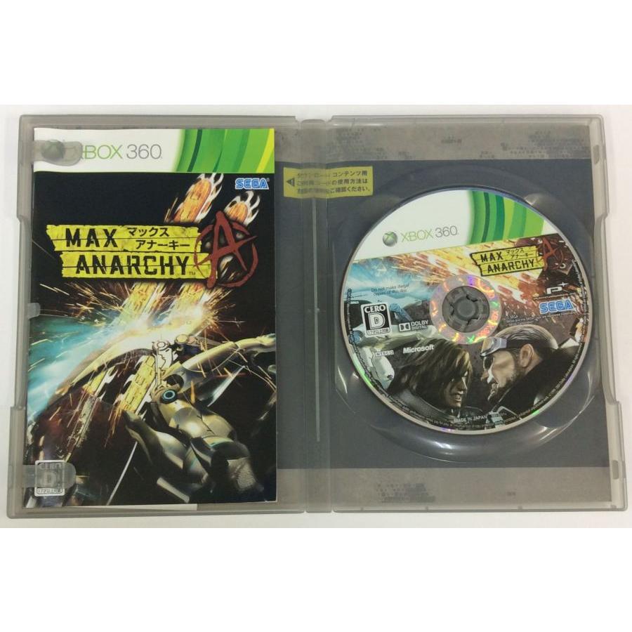 中古】X360 MAX ANARCHY＊Xbox 360ソフト(箱説付)【メール便可