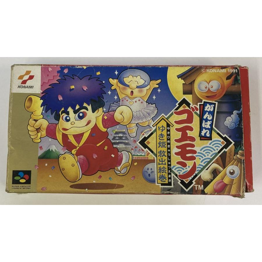 中古】SFC がんばれゴエモン ゆき姫救出絵巻＊スーパーファミコン