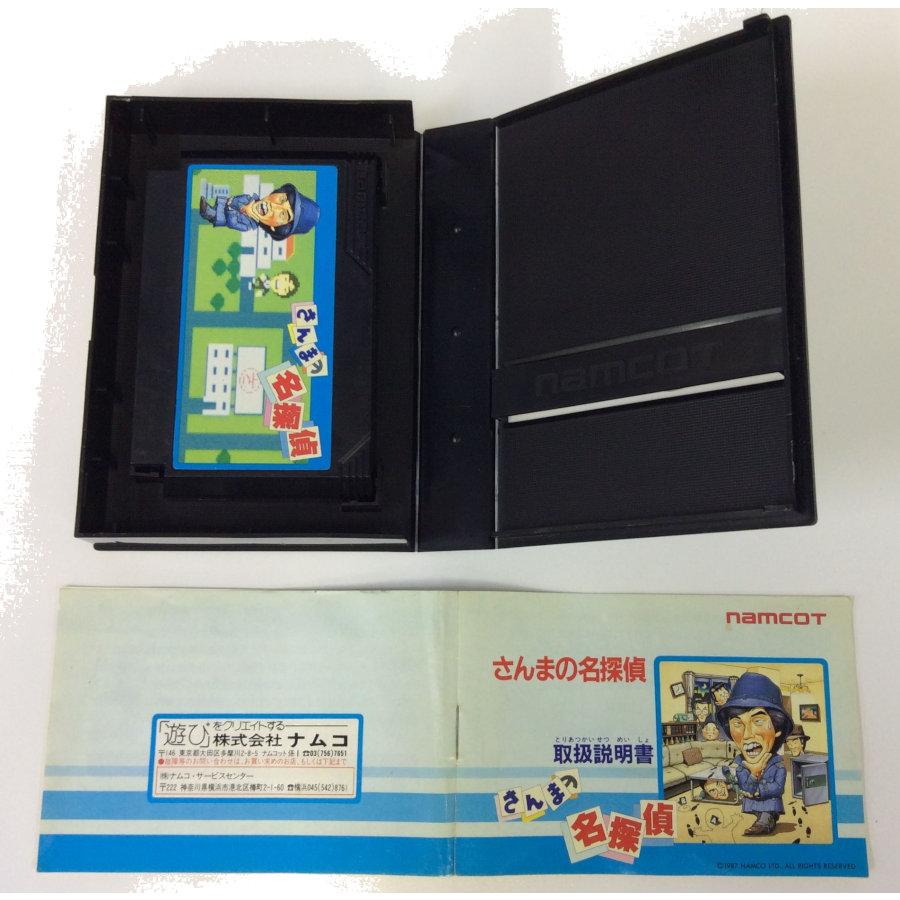 中古】FC さんまの名探偵＊ファミコンソフト(箱説付)【メール便可