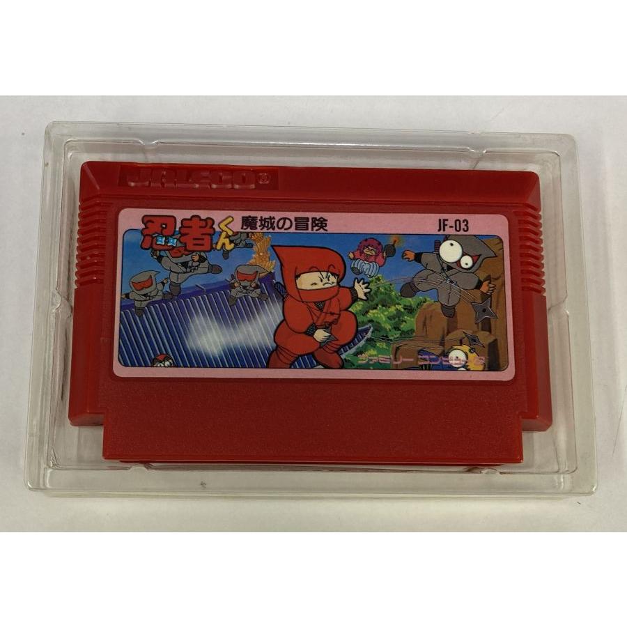 中古】FC 忍者くん 魔城の冒険＊ファミコンソフト(箱説付) : ユーズド