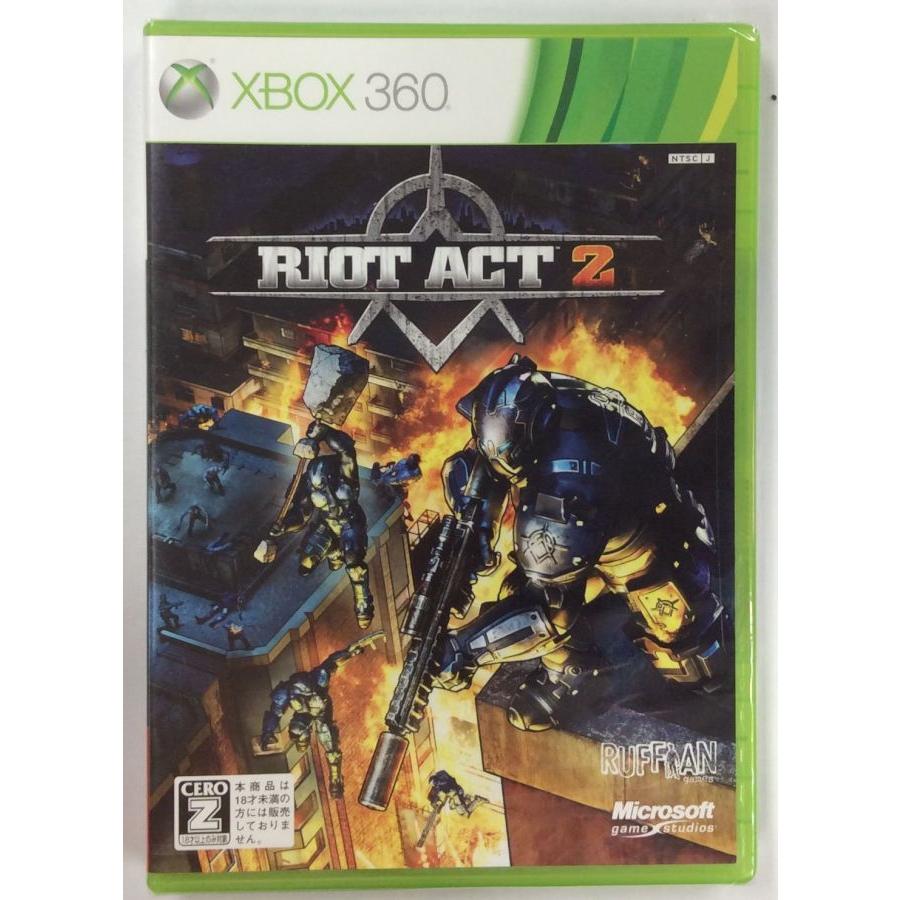 中古】X360 ライオットアクト 2＊Xbox 360ソフト(未開封品)【メール便