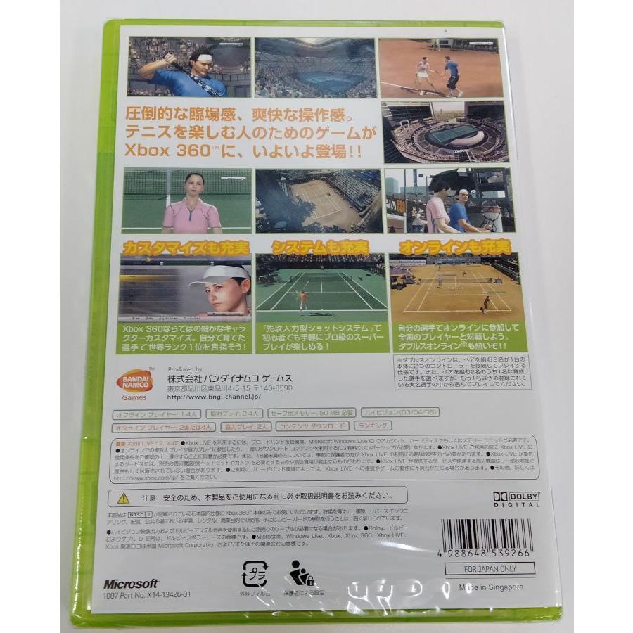 【中古】「非常に良い」スマッシュコートテニス3 - Xbox360 中古】X360 スマッシュコートテニス3＊Xbox 360ソフト(未開封品