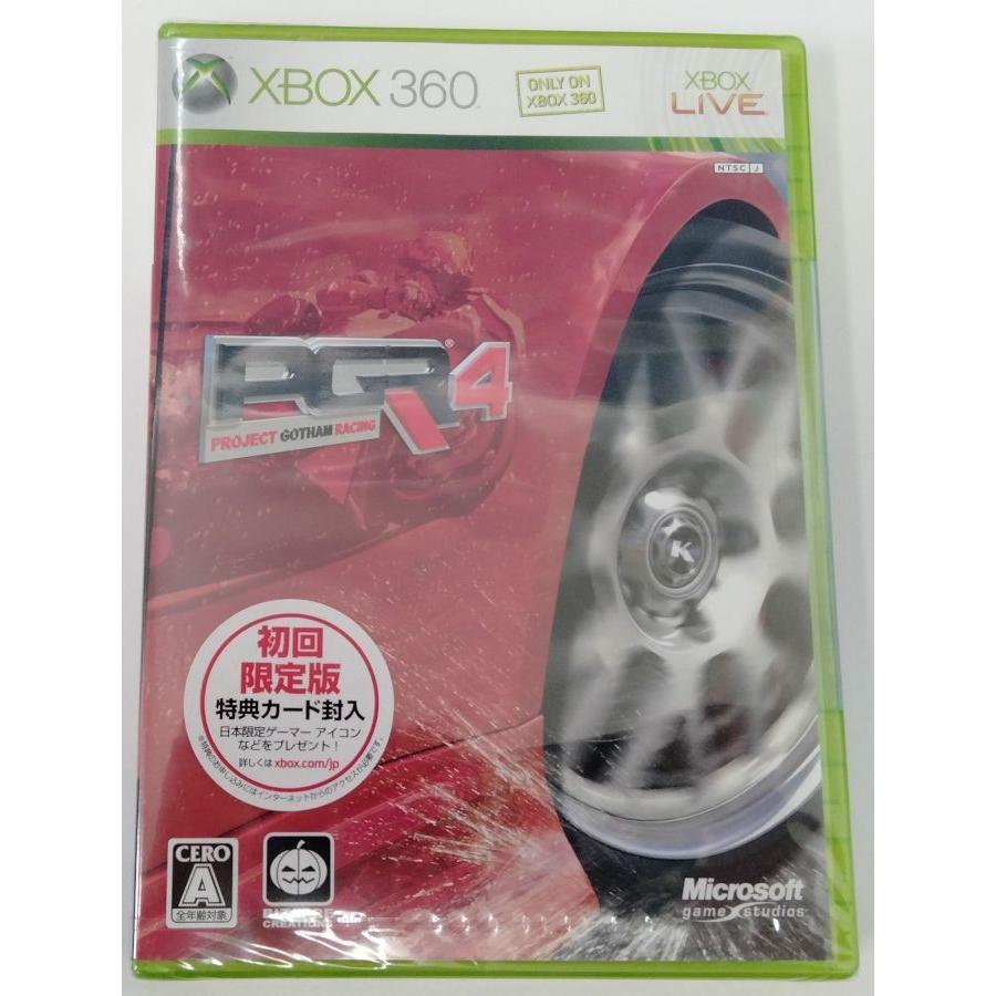 中古】【未開封品】X360 PGR4 〜プロジェクト ゴッサム 中古】【未開封品】X360 PGR4 〜プロジェクト ゴッサム