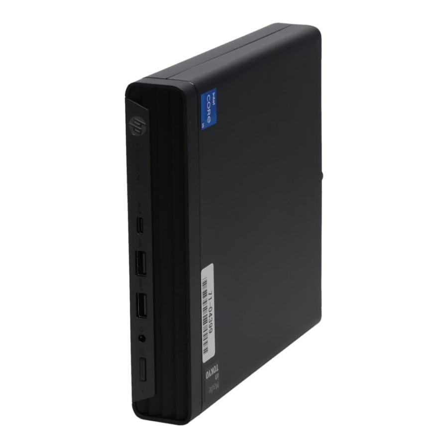 HP Pro Mini 400 G9(Win10 11DG) 中古 Core i5-2.0GHz(12500T)/メモリ 
