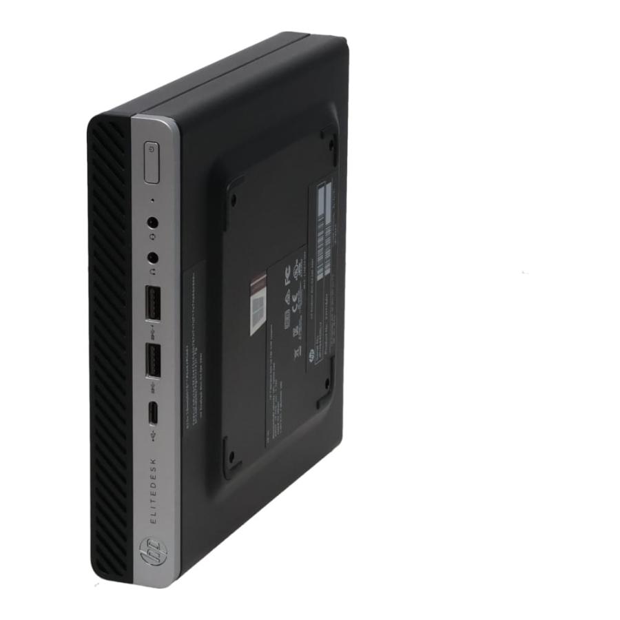 EliteDesk HP 800 G4 DM (Win11x64) 中古 Core i5-2.1GHz(8500T