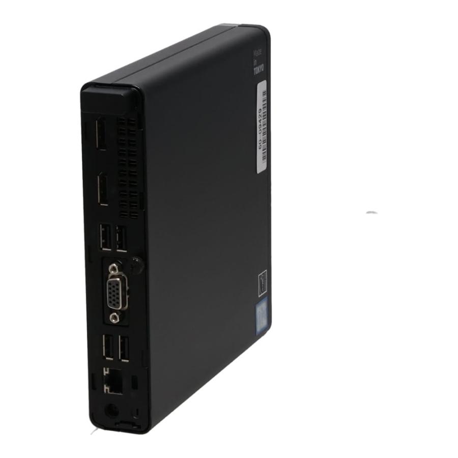 EliteDesk HP 800 G4 DM (Win11x64) 中古 Core i5-2.1GHz(8500T