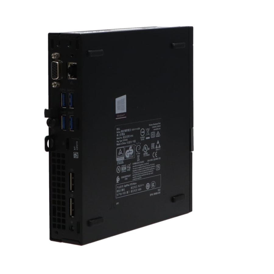 【美品】DELL Optiplex 7070 Micro i5-9500T Core i5-9500Tを搭載したDELL製ミニPC「Optiplex 7070 Micro」が29,700