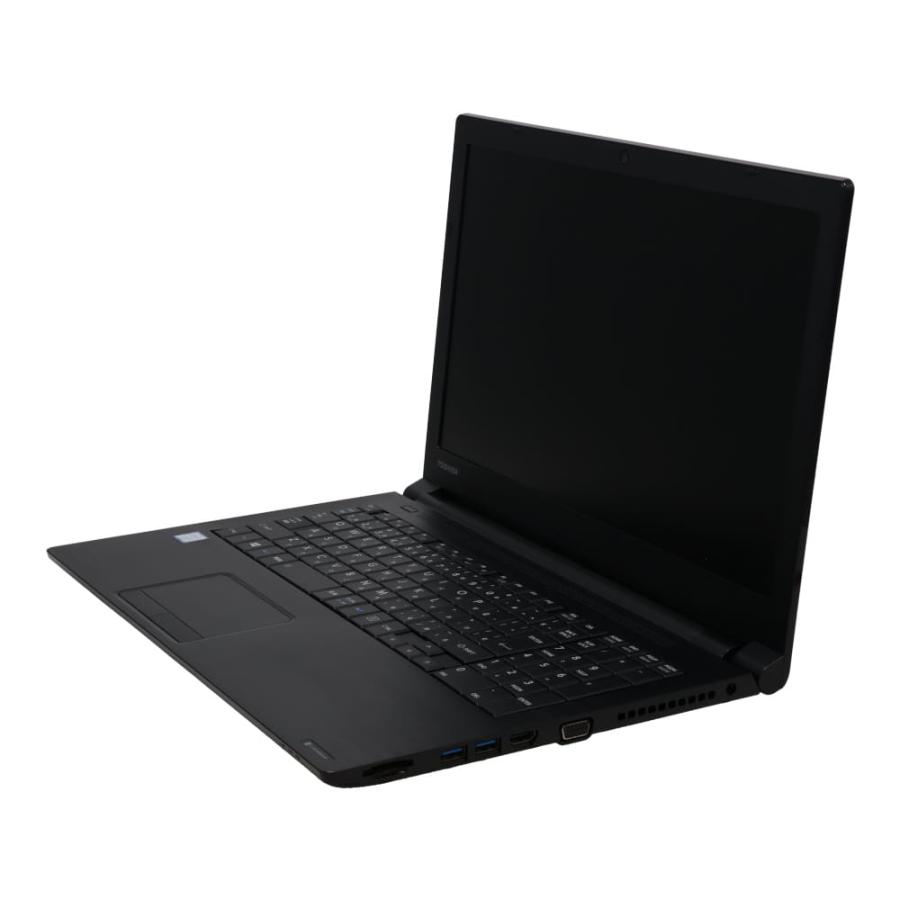 Dynabook dynabook B65/DN(Win11x64)  中古 Core i5-1.6GHz(8250U)/メモリ8GB/SSD 256GB/DVDマルチ/15.6インチ/Webカメラ [訳あり品]の画像