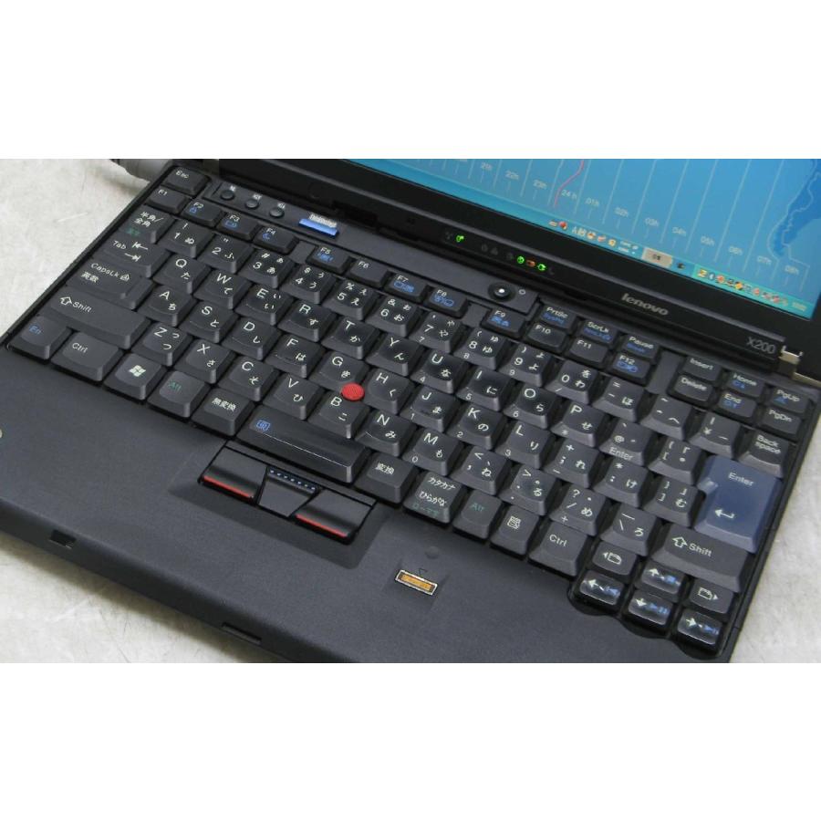 ThinkPad X200 Lenovo [Windows XPダウングレード] Lenovo ThinkPad X200 7454-A22 Core2Duo Windows XP 中古 ノート