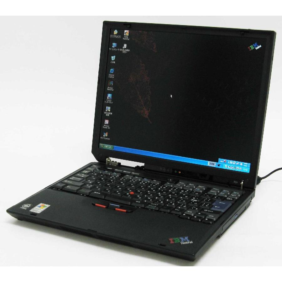 IBM ThinkPad R31 2656-1HJ Celeron Windows XP 中古 ノート パソコン : 中古パソコンのUSED ...
