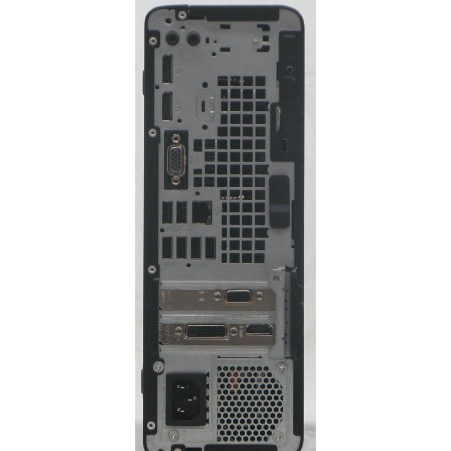 デスクトップパソコン 中古 HP Prodesk 600 G3 SFF-6500 マルチディスプレイ Corei5 メモリ 8GB SSD 240GB  GeForce GT710 Windows 10