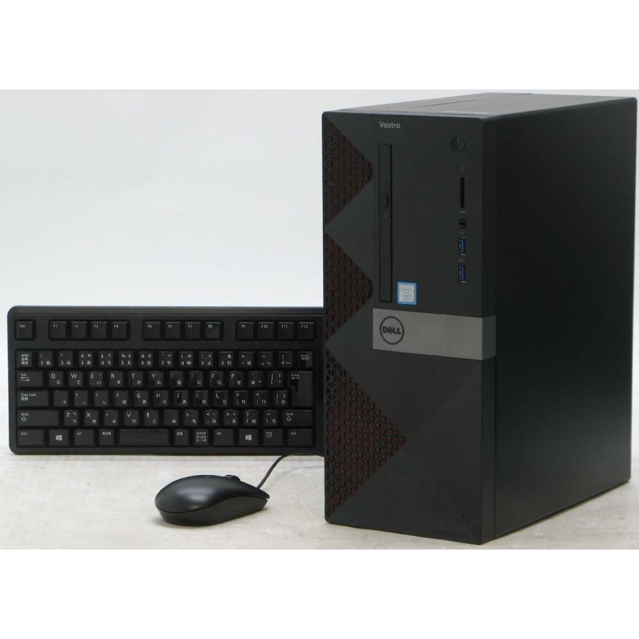 DELL Vostro 36687700MT Core i7 7世代 新品SSD GeForce GTX 745 Windows11 中古