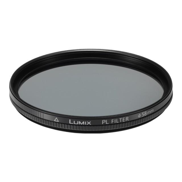 パナソニック　Panasonic　デジタル一眼カメラ用　PLフィルター　58mm径・サーキュラータイプ　DMW-LPL58
