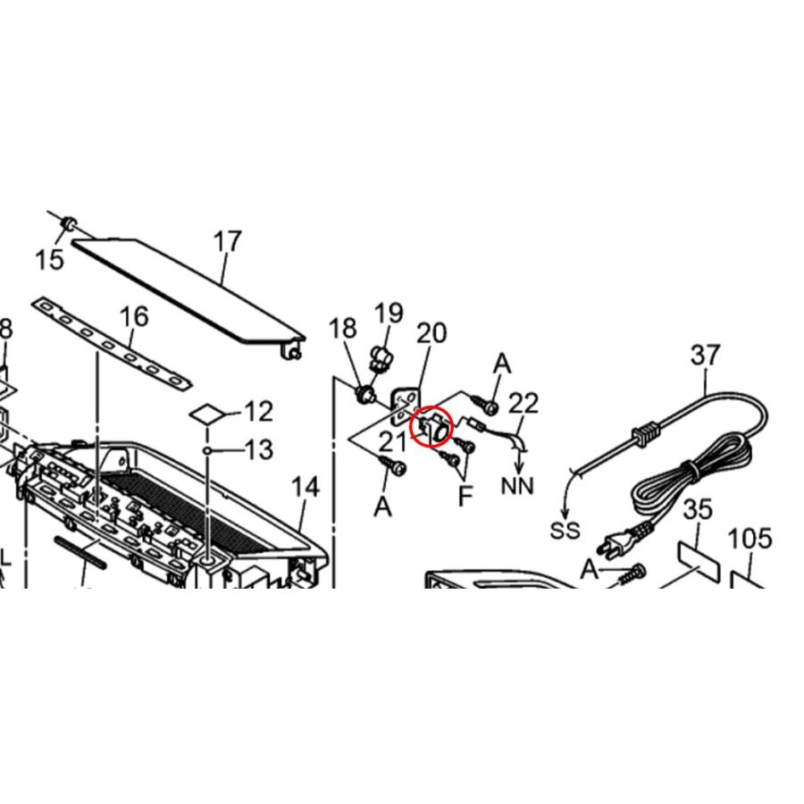 パナソニック 除湿乾燥機用 ステッピングモータ 【1個入】 FFJ0320065