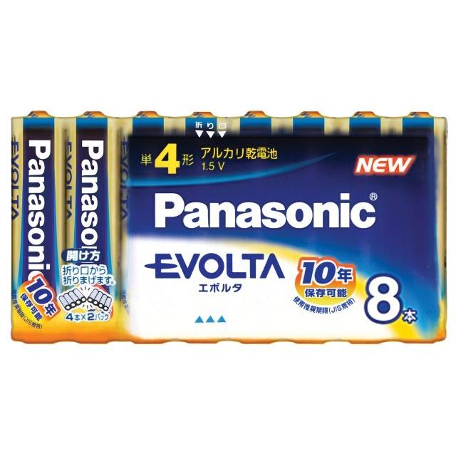 パナソニック　Panasonic　LR03EJ/8SW　エボルタ乾電池　単4形8個パック｜useful-company