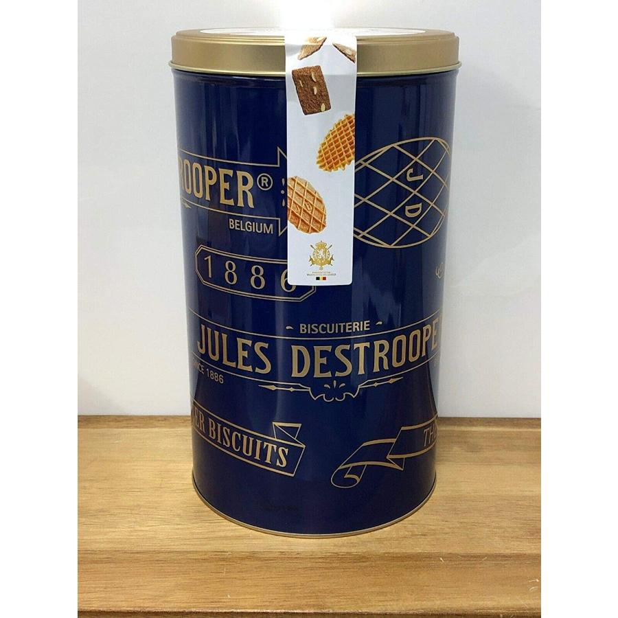 ジュールス・デストルーパー ベルギー バター クッキー オリジナル缶 475g