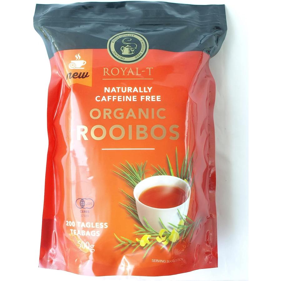 ROYAL-T 有機 ルイボス茶 ORGANIC ROOIBOS スーパーバリューパック 1袋500g(2.5g×20個×10袋) オーガニック｜useful-life｜02