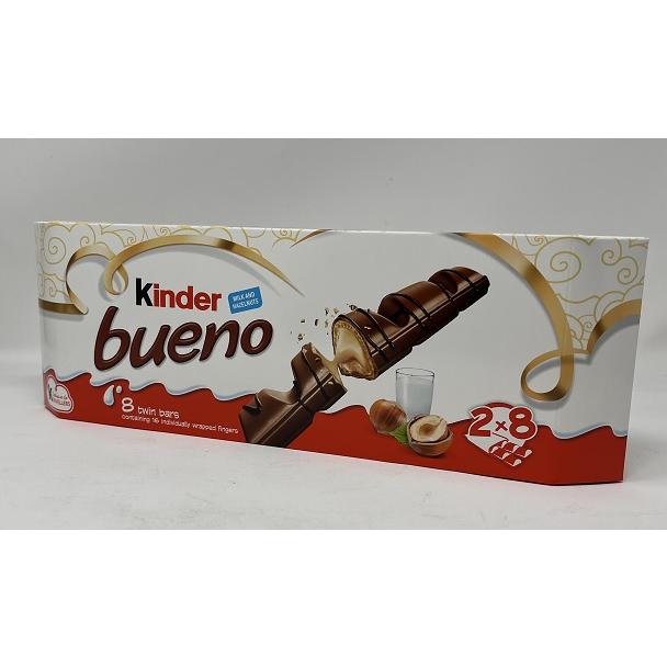 フェレロ チョコレート菓子 キンダーブエノ 344g (8パック 計16本 入) Kinder Bueno