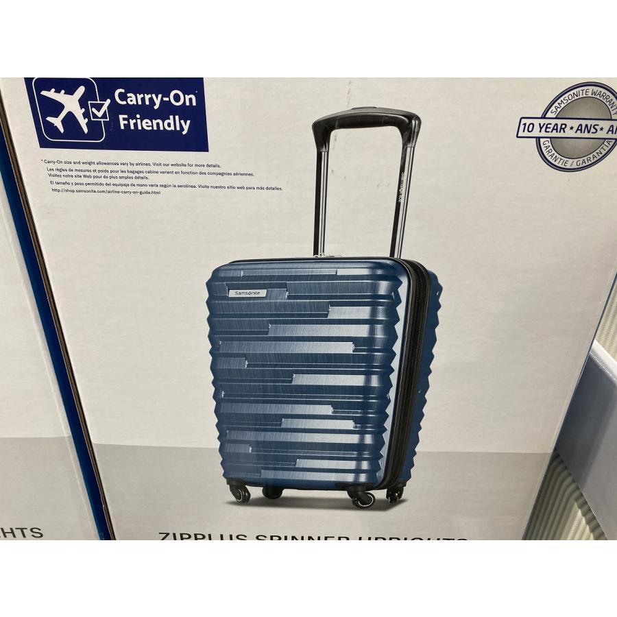 サムソナイト ジッププラス スーツケース ブルー 機内持ち込みサイズ