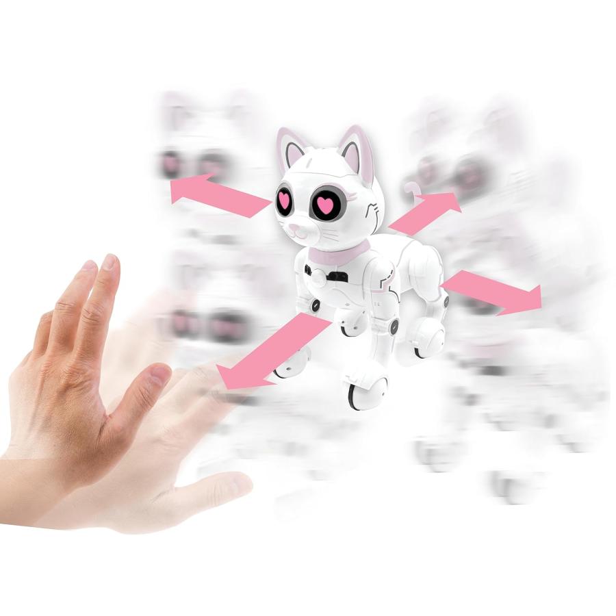 LEXiBOOK パワーキティー 猫型ロボット リモコン付 ホワイト LEXiBOOK パワーキティー 猫型ロボット リモコン付 ホワイト