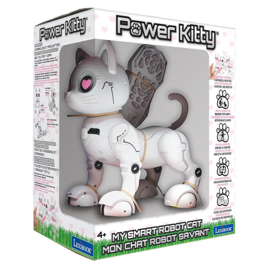 LEXiBOOK パワーキティー 猫型ロボット リモコン付 ホワイト LEXiBOOK パワーキティー 猫型ロボット リモコン付 ホワイト