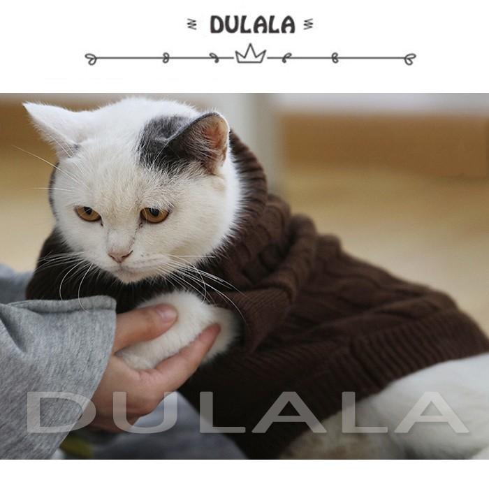 Dulala新品 猫服 犬服 ニットウェア ペットウェア キャットウェア セーター ふわもこ ふかふか エレガント お洒落 ねこ 写真撮影用 プレゼント Dllpet12 Dulala 通販 Yahoo ショッピング