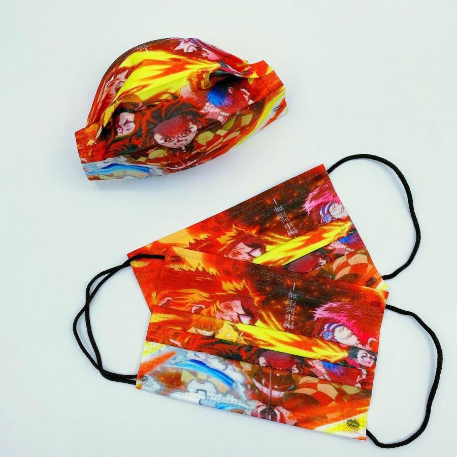 父の日 鬼滅の刃 マスク 大人用 子供用 ベビー用 数量は多 50枚セット 使い捨て 三層構造 通気性 不織布 呼吸快適 グッズ 可愛い 50枚入り