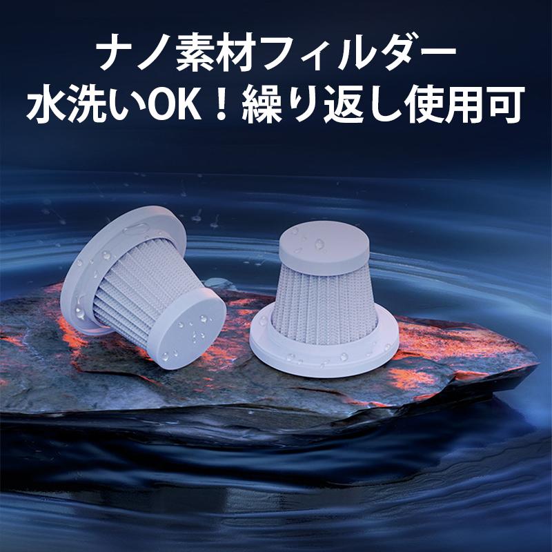 強い吸引力 超軽量 コードレス掃除機 Type-C充電ポート 強い吸引力 超軽量 コードレス掃除機 Type-C充電ポート オリ