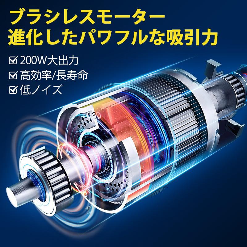 ハンディクリーナー 掃除機 コードレス 強力 吸引 車 車用 車載 ミニ