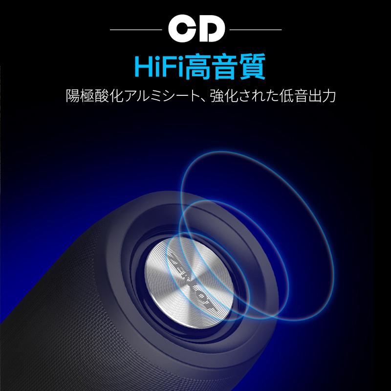 Bluetooth防水スピーカー&バッテリー スピーカー Bluetooth5.0 ブルートゥース 防水 おしゃれ 充電