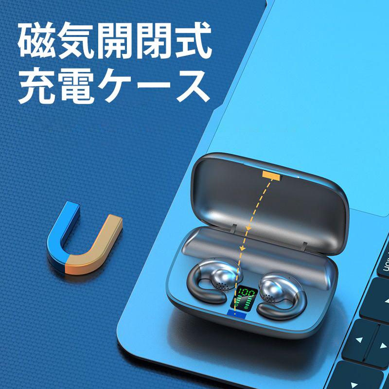 ワイヤレスイヤホン Bluetooth 5.3 ヘッドセット ブルートゥース
